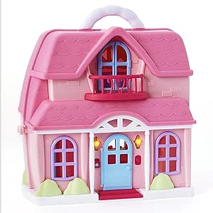You &amp; Me Happy Together Family Cottage Dollhouse Playset, for Ages 3-6