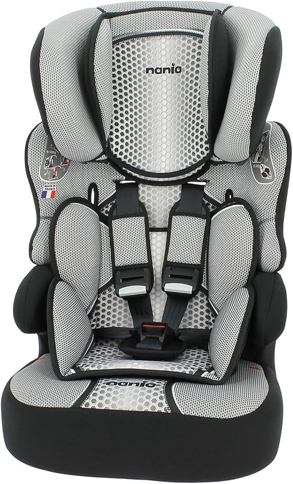 Nania Beline Group 1/2/3 Highback Booster Car Seat, Grey Amazon.co.uk Baby