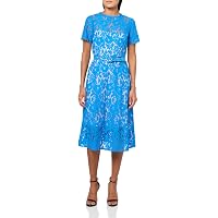 Adrianna Papell Diffusion Women's Long Sleeve Wrap Midi Dress, Black, S at  Amazon Women's Clothing store