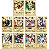 DMYIZZ 10Pcs Anime Posters 11.4&times;16.5 IN Cartoon Posters For Room Wall
