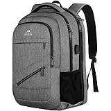 Travel Laptop Backpack,TSA Large Travel Backpack for Women Men, 17 Inch Business Flight Approved Carry On Backpack with USB C