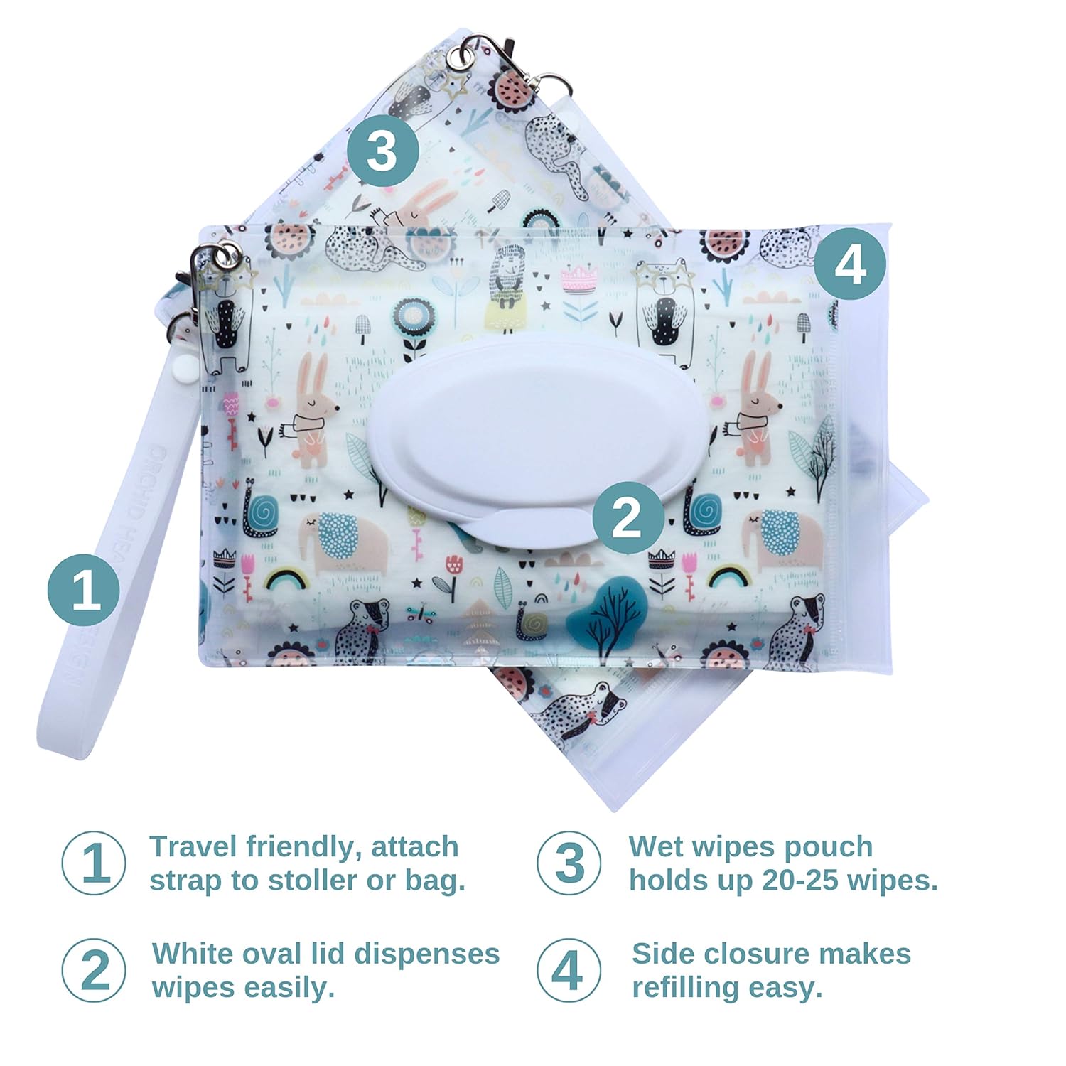 travel wipes container