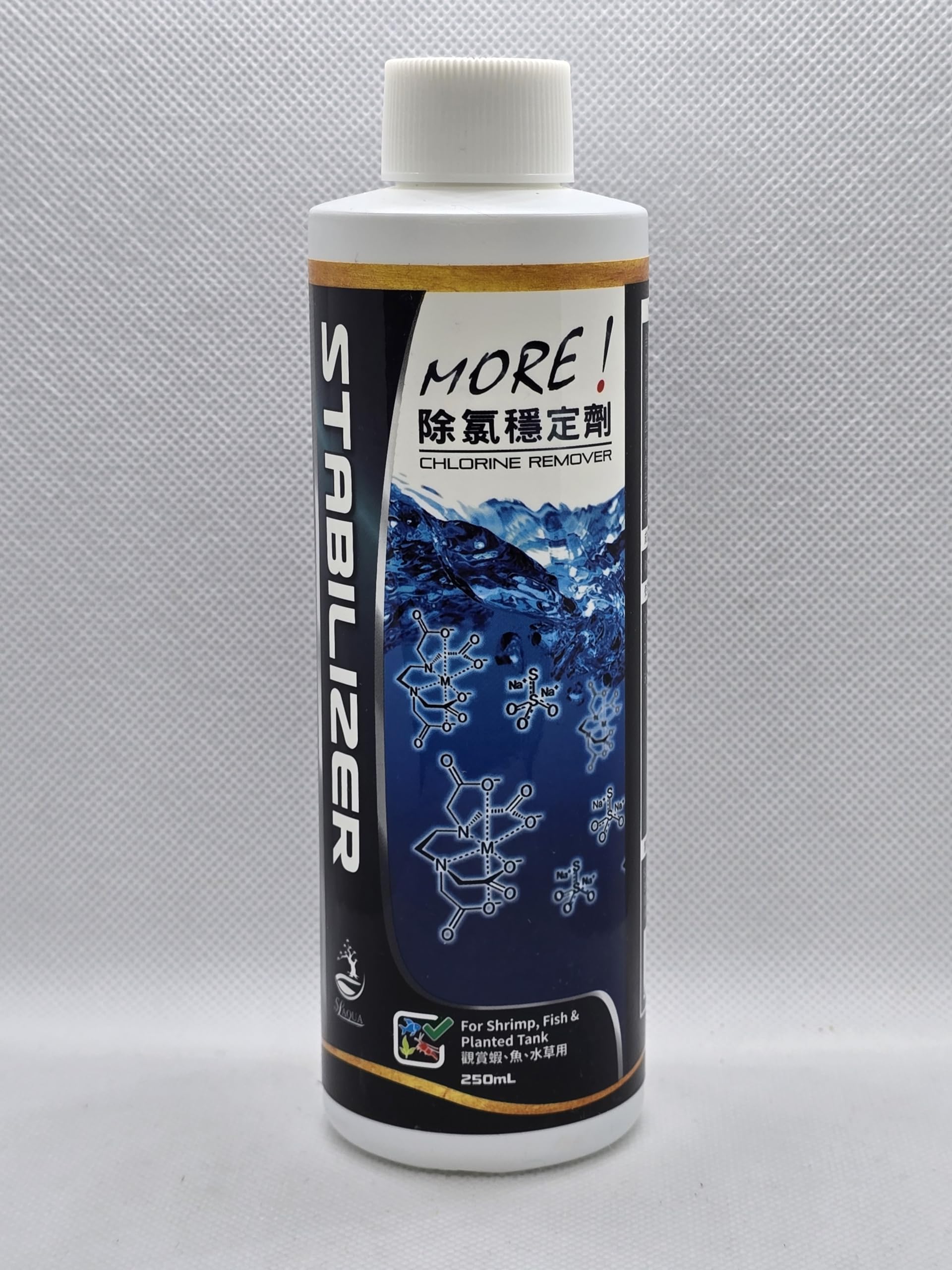 SL-Aqua Stabilizer | 250ml - Aquarium water treatment Chlorine Remover for fragile Shrimp and Fish