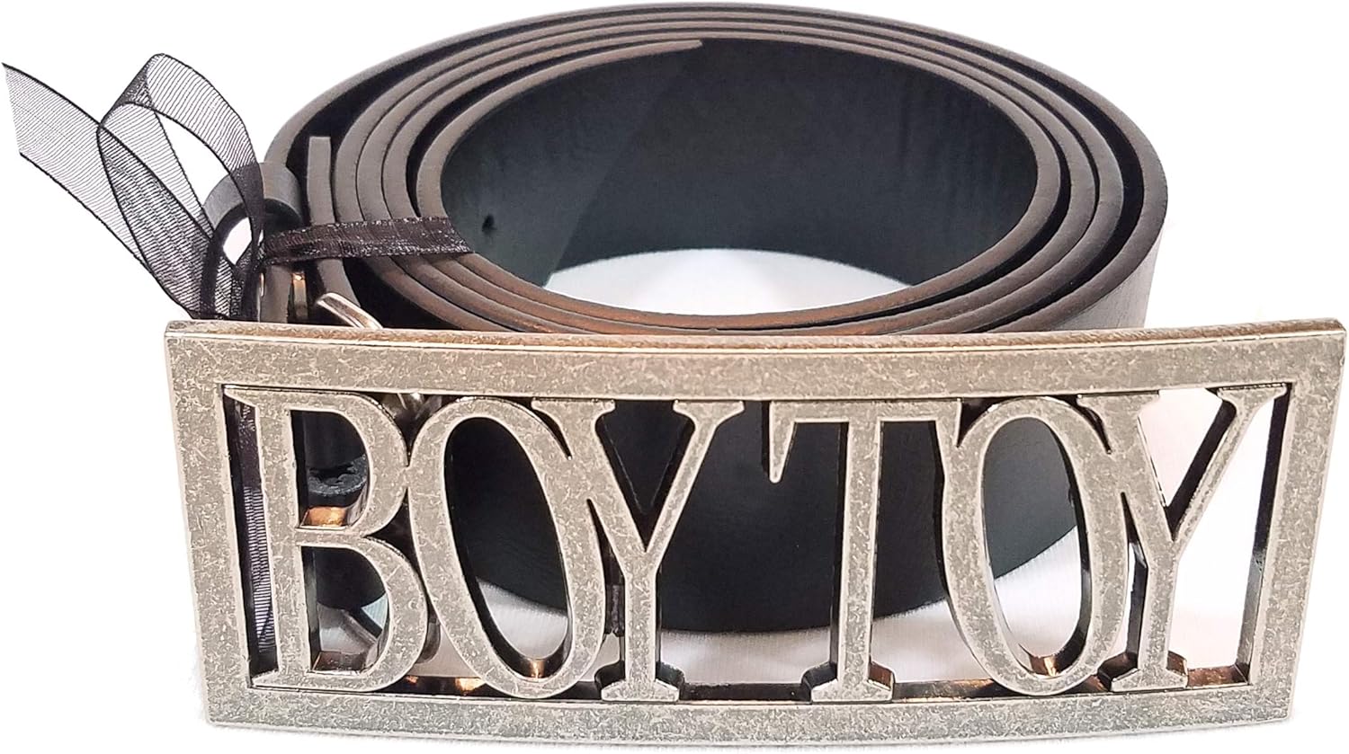 New 2020 Boy Toy Belt Buckle 80s Costume Accessories for Women Pop Star