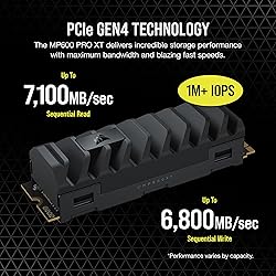 Corsair MP600 PRO XT 8TB Gen4 PCIe x4 NVMe M.2 SSD