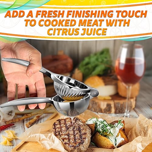 Stainless Steel Lemon Squeezer – Lime Squeezer Heavy