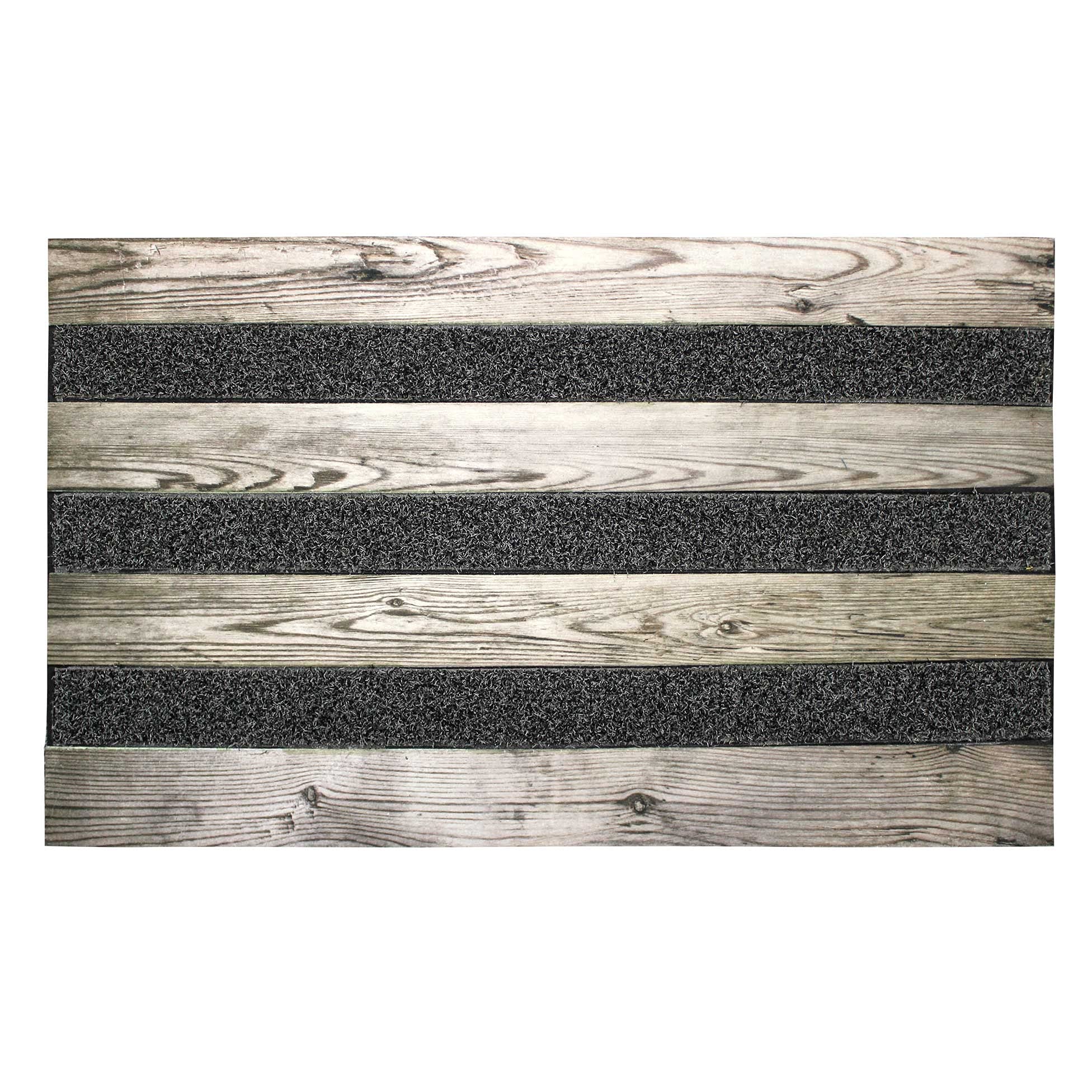 Douceur d'Intérieur 45 x 75 cm Rectangular Wood Effect Rug