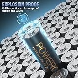 POWEROWL AA Batteries 24 Pack Alkaline 1.5v High-Capacity Long Lasting Double A view 4