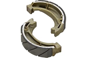 EBC Brakes 304G Water Grooved Brake Shoe, Silver, One-Size