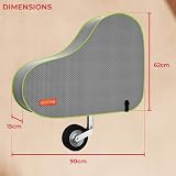GadLane Caravan Hitch Cover 90cm x 62cm Waterproof Heavy Duty Nylon view 5