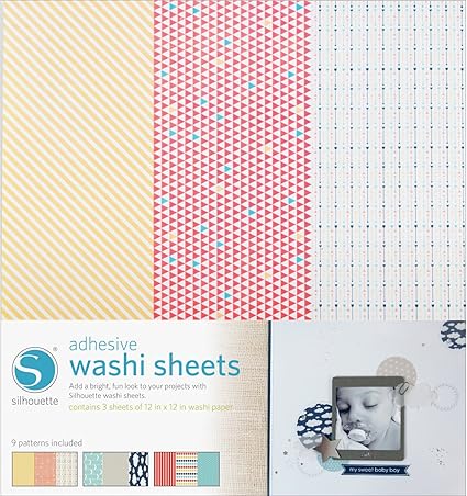 patterned sticker paper