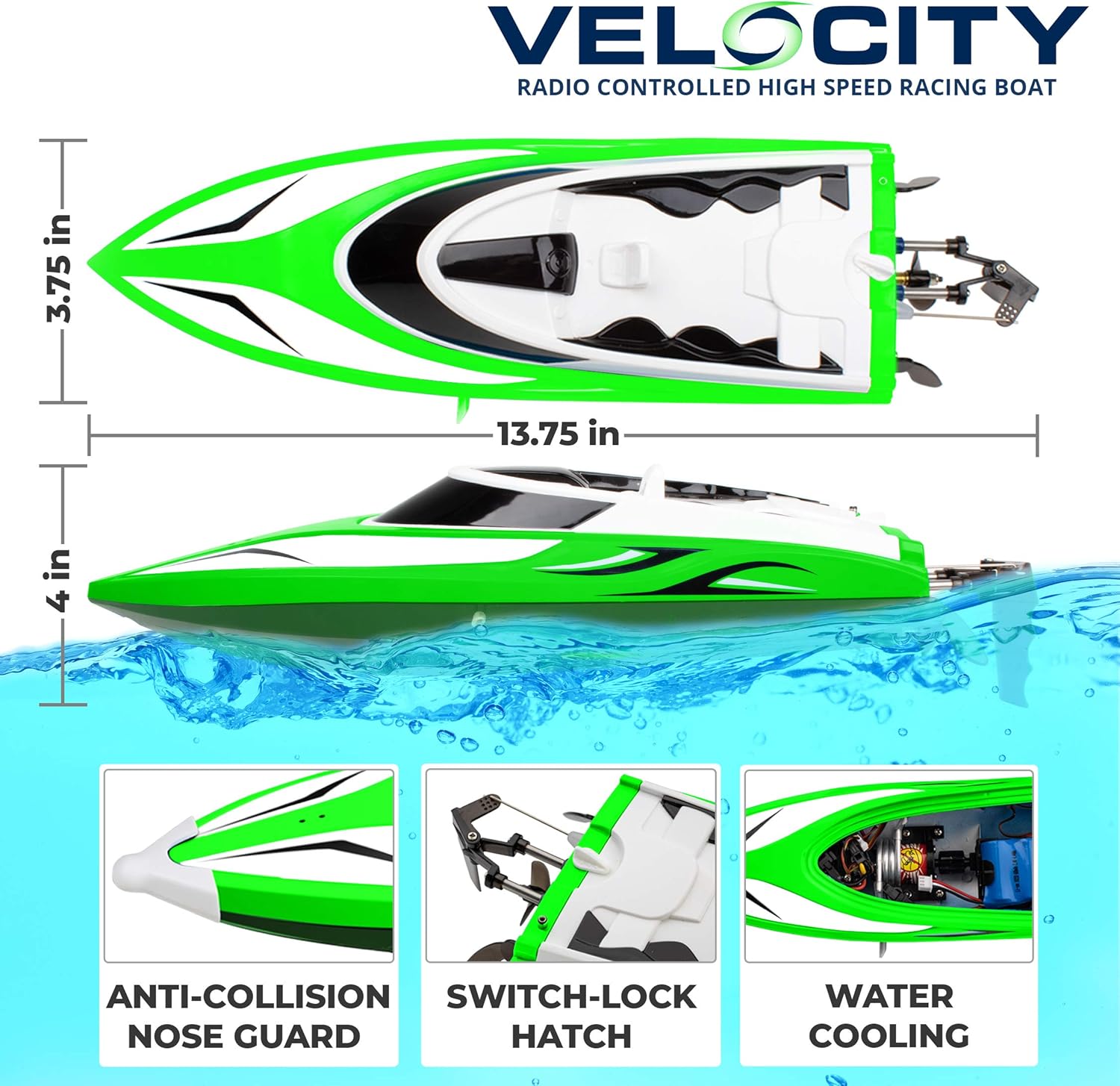 h102 velocity remote control boat manual