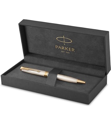 PARKER SONNET 万年筆 925 Silver ペン先18K Amazon.com: Parker Sonnet Ballpoint Pen Chiselled Silver with Gold