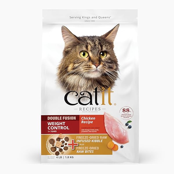 CATIT RECIPES DOUBLE FUSION WEIGHT CONTROL CAT FOOD...