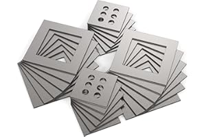 WelderElite 24-Piece Steel Welding Practice Coupons, 17 Gauge Thickness, Ideal for Beginners, Comprehensive Skill Enhancement