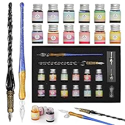 Joi-Fun Handmade High Borosilicate Glass Dip Pen