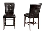 Homelegance Decatur PU Leather Counter Height Chair
