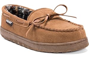 MUK LUKS Men's Paul Slipper, Multi Colors