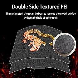Wefuit Double Sided Textured PEI Build Plate for