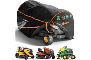 GREENER Zero Turn Lawn Mower M (800D)- Tractor Cover Fits Decks up to 54" Heavy Duty Protector, Universal fit for John Deere,