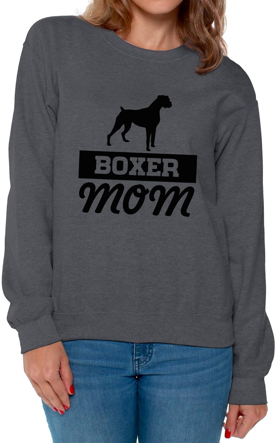 Boxer mom sweatshirt Clearance