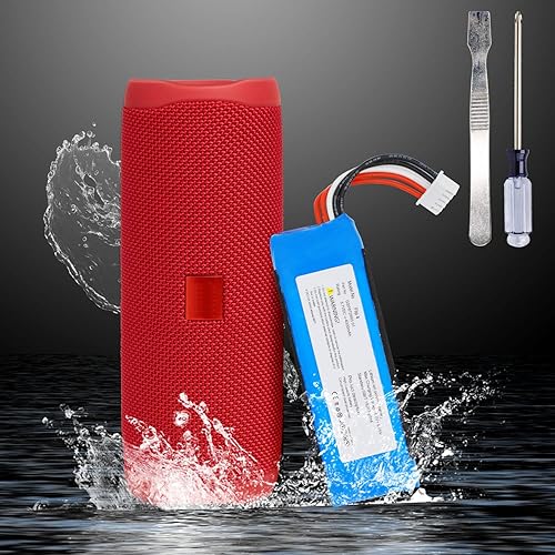 4000mAh High Capacity Replacement Battery Compatible with JBL Flip