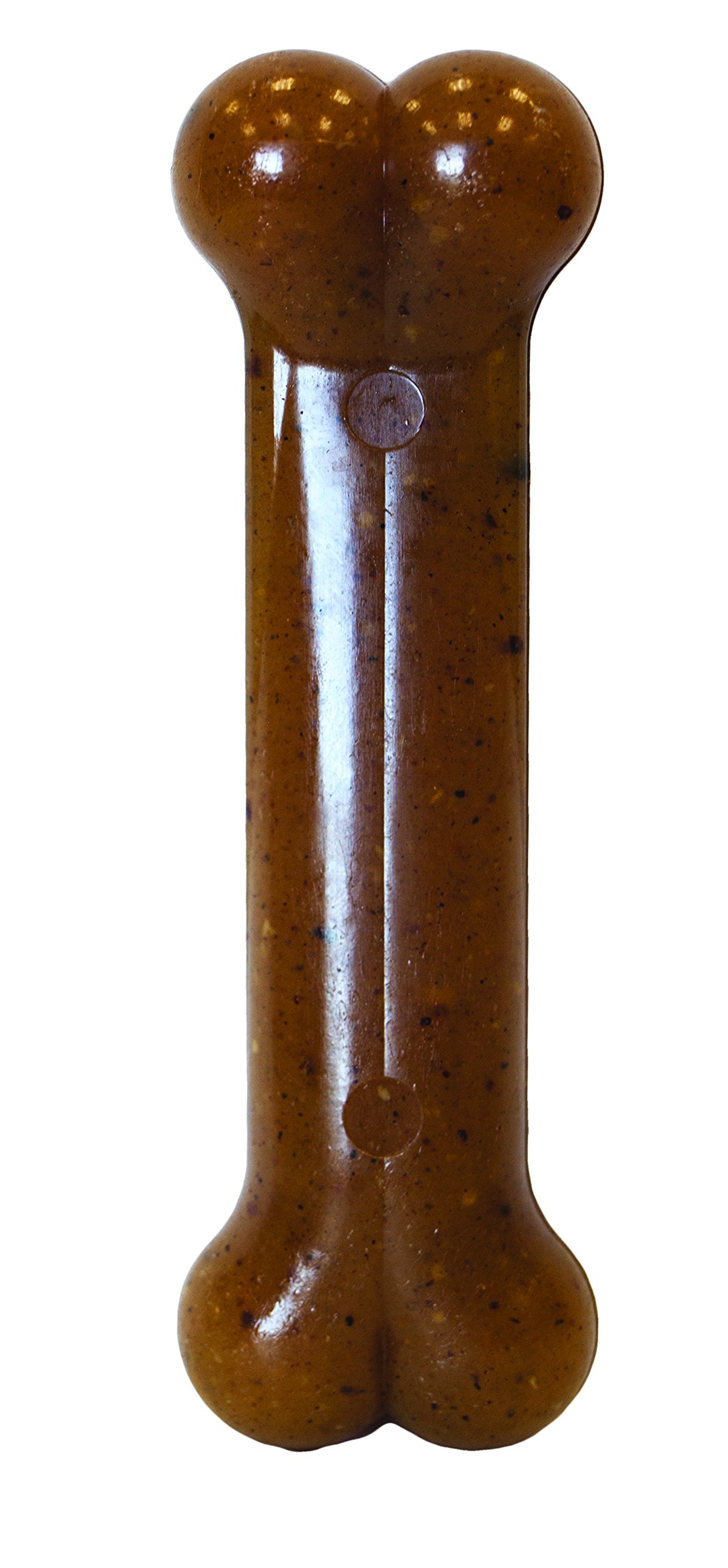 Nylabone Gentle Puppy Dog Teething Chew Toy Bone, Chicken Flavour, Medium, for Puppies Up to 16 kg