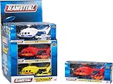 Teamsterz 7535-73614 Helicopter & Car Toy Set - Multicolour view 5