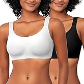 Bras for Women No Underwire Seamless Adjustable Full Coverage Smooth Bralette Wireless Comfort Everyday Bra