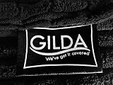 Gilda Jazz Chair Bed Fold Out Futon Single Mattress Corduroy Black view 8