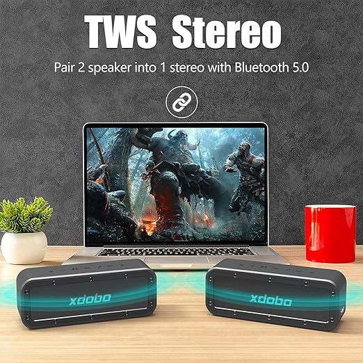 debon 40w portable bluetooth speaker