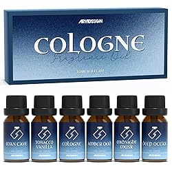 ARVIDSSON Cologne Fragrance Oils Set, Essential