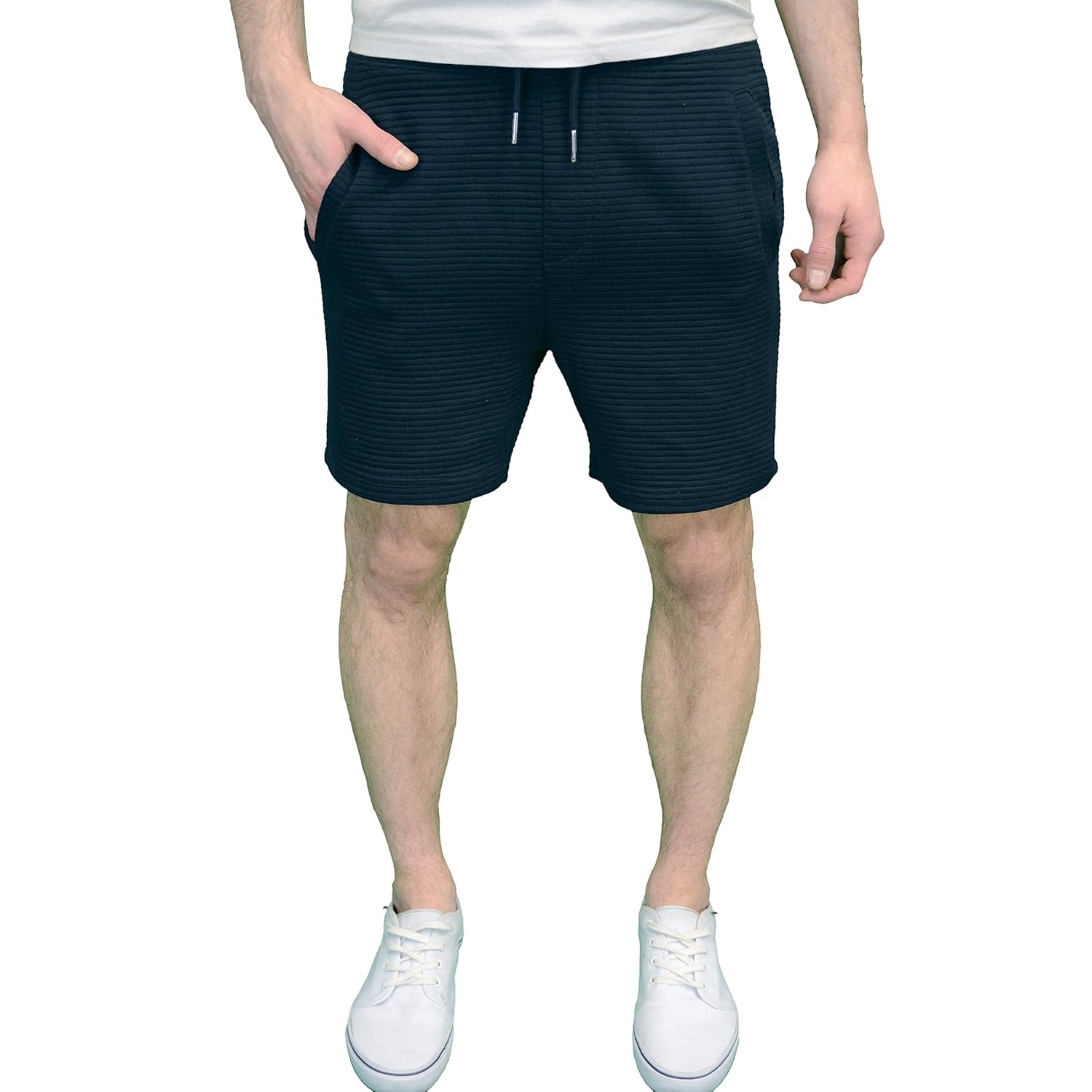 slim fit designer shorts