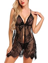 Avidlove Lace Lingerie for Women Sexy Sheer Bridal