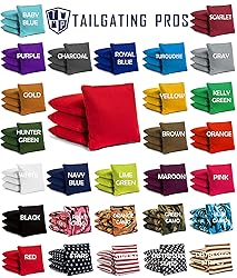 Tailgating Pros Cornhole Bags - 8 Regulation Size