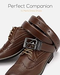 CHAOREN Mens Belts Leather 1 Pack