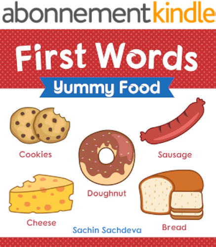 Download First Words (Yummy Food): Early Education book of learning about food items for kids (English Edition) PDF