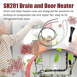 SH201 Drain and Door Heater for Samsung and Most