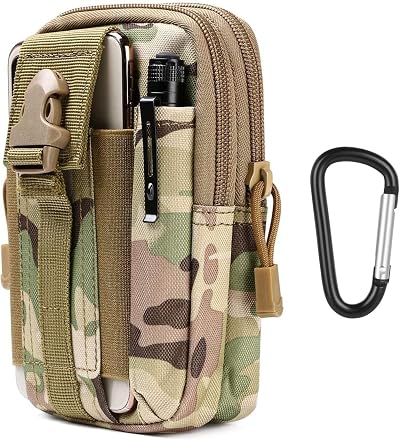 Flintronic Tactical Waist Bag Molle Pouch Outdoor Utility Cell Phone Holster