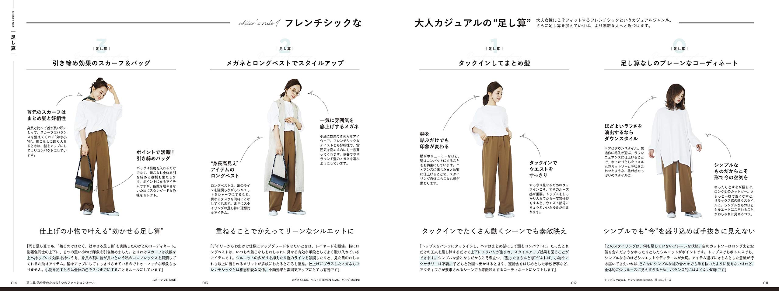 ひと手間で いつもの服 があか抜ける 低身長のためのファッションルール Akiico S Fashion Method 田中 亜希子 本 通販 Amazon