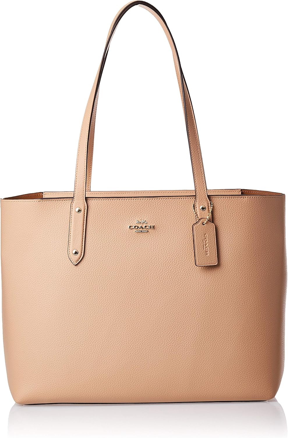 coach large leather tote