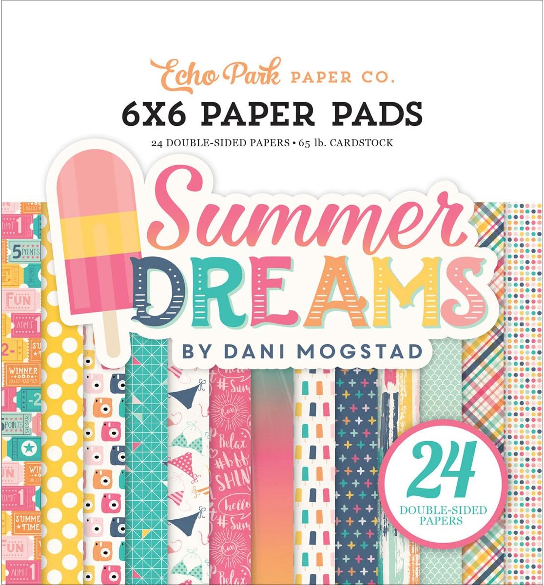 Echo Park Paper Company Summer Dreams 6x6 Paper Pad