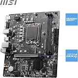 MSI PRO H610M-E DDR4 Motherboard Micro-ATX LGA 1700 Intel 12th Gen 2x DIMM 1x view 3