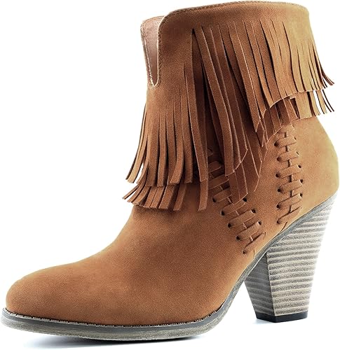 botas vaqueras de tacon alto para mujer