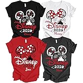 Custom Family Vacation 2026 Shirts, Personalized Family Trip Shirts, 2026 Castle Theme Tees, Group Matching Mouse Outfits, Holiday Travel Tee