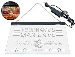 ADVPRO Personalized Name Custom Man Cave Home Bar