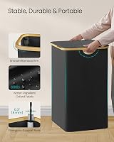 SONGMICS 200 L Laundry Basket with Lid 4-Section Large Hamper 78 x 38.5 x 70.5 view 7