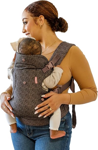 Infantino Flip 4-in-1 Baby Carrier Leopard Ergonomic Front Back