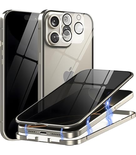 Full Body 360 Double-Sided Tempered Glass Case With Aluminum Frame - View #10