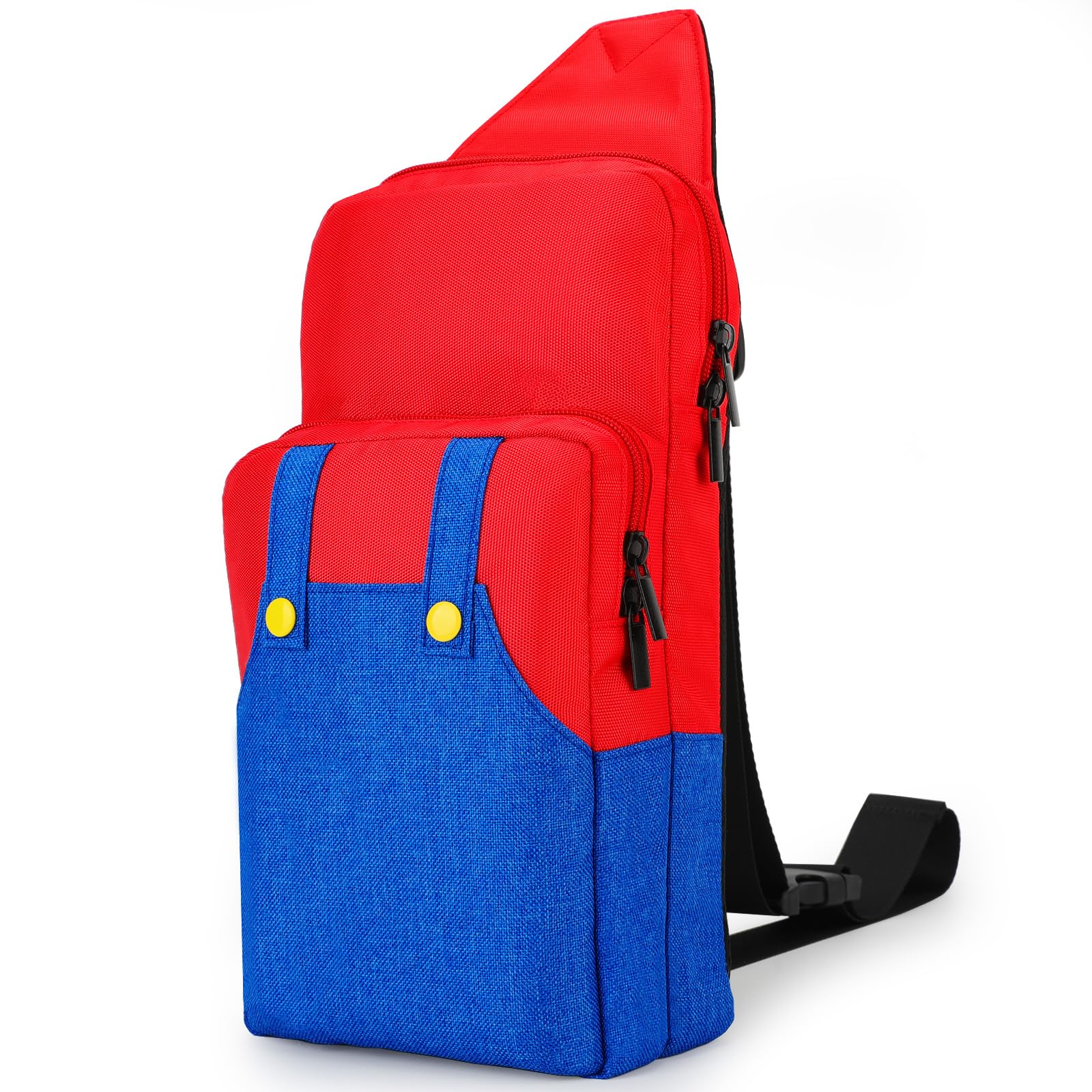 Owngen Cute Travel Bag for Nintendo Switch/ 2 / Lite / OLED, Portable Small Sling Crossbody Shoulder Carrying Storage Backpack for NS Consolo, Charging Dock, Joy-Cons, Accessories for Men, Women